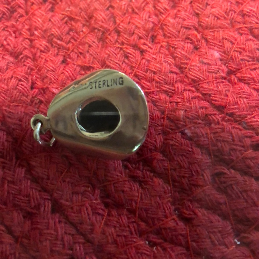 Sterling silver cowboy hat charm - Picture 4 of 4